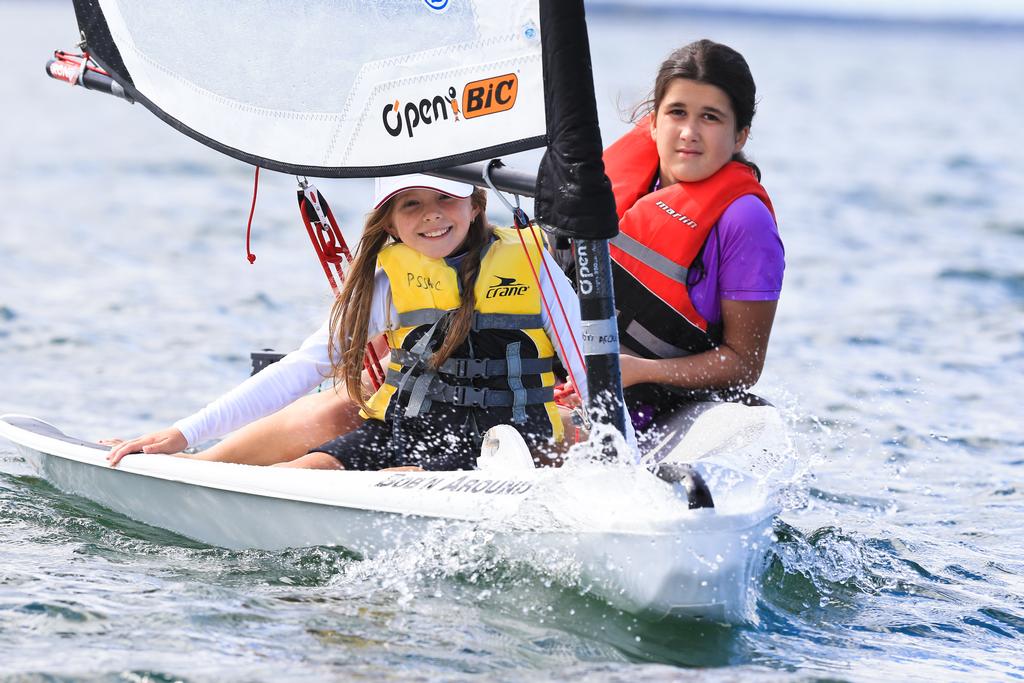 2013 Sail Port Stephens Off the beach junior series day 3, hosted by Corlette Point Sailing Club. © Craig Greenhill Saltwater Images - SailPortStephens http://www.saltwaterimages.com.au